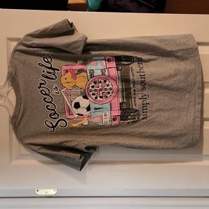 Simply southern soccer shirt